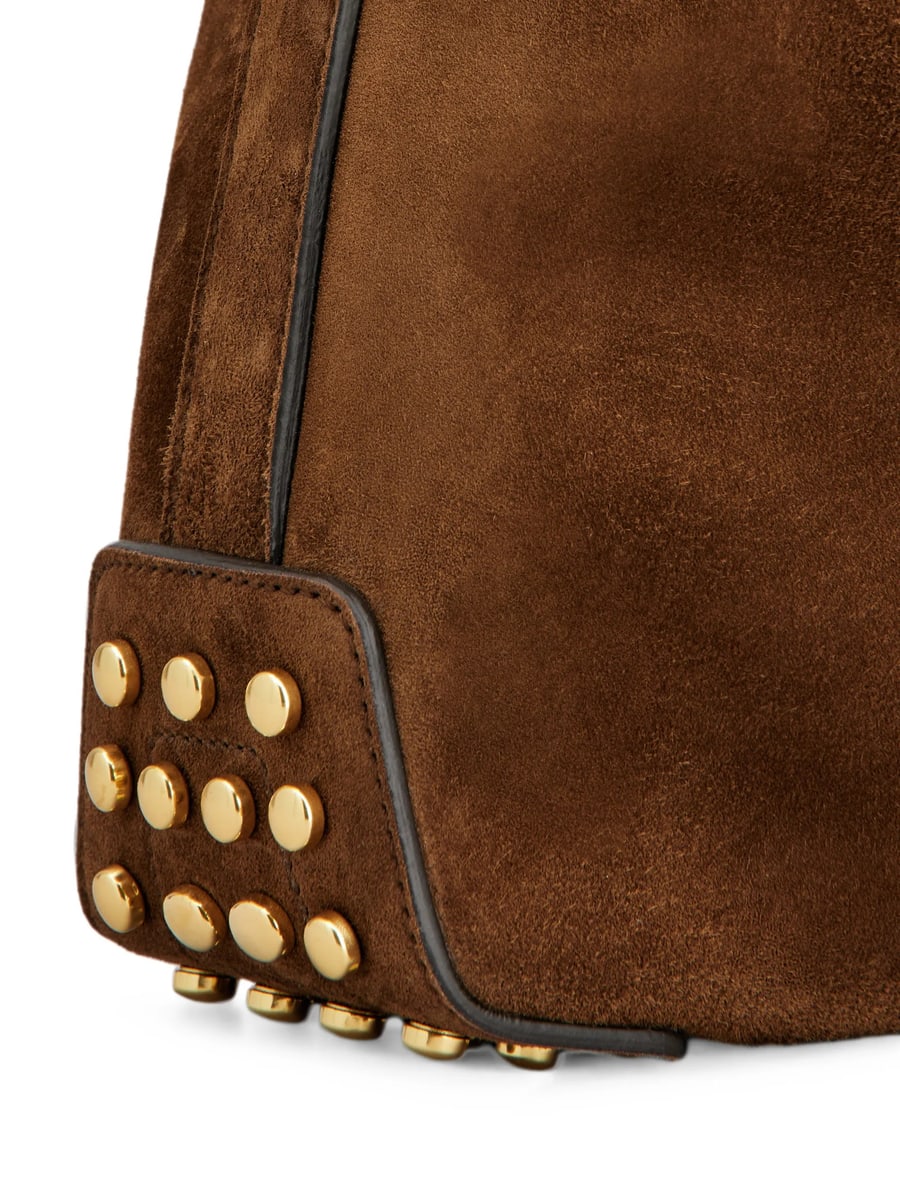 Tod's Tod's Metal Dots Mini Bag In Suede, view 3