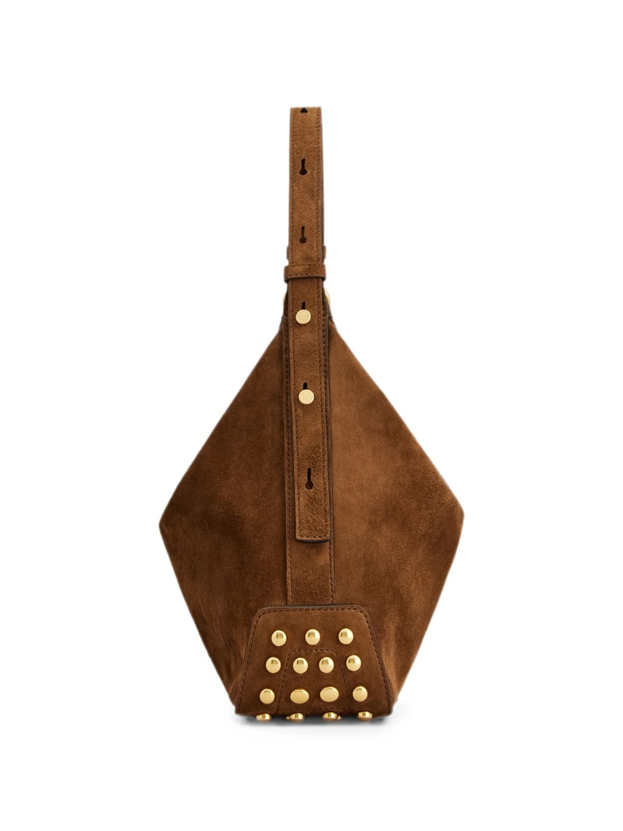 Tod's Tod's Metal Dots Mini Bag In Suede, view 6
