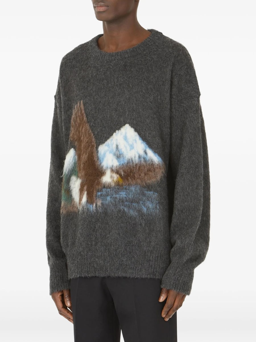 Maison Margiela Maison Margiela Intarsia-design Sweater, view 2