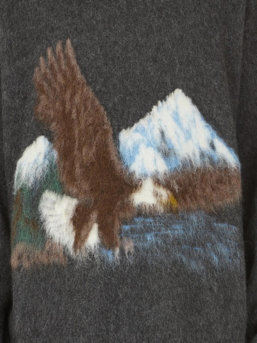 Maison Margiela Maison Margiela Intarsia-design Sweater, view 4