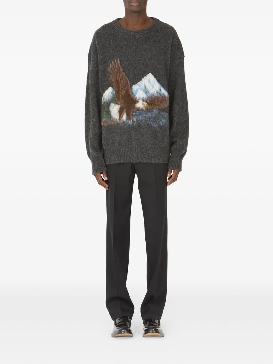 Maison Margiela Maison Margiela Intarsia-design Sweater, view 6