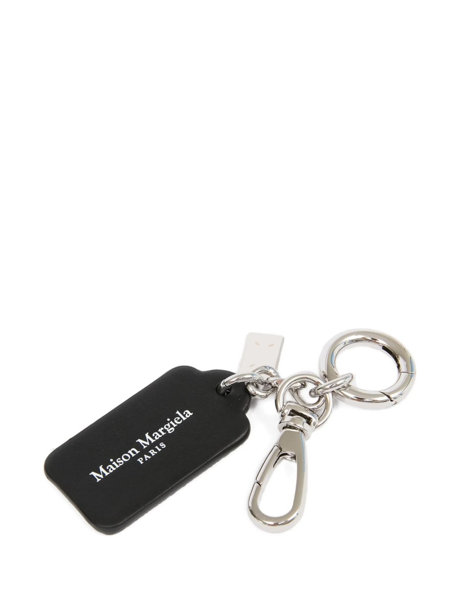 Maison Margiela Maison Margiela Logo-plaque Keyring, view 2