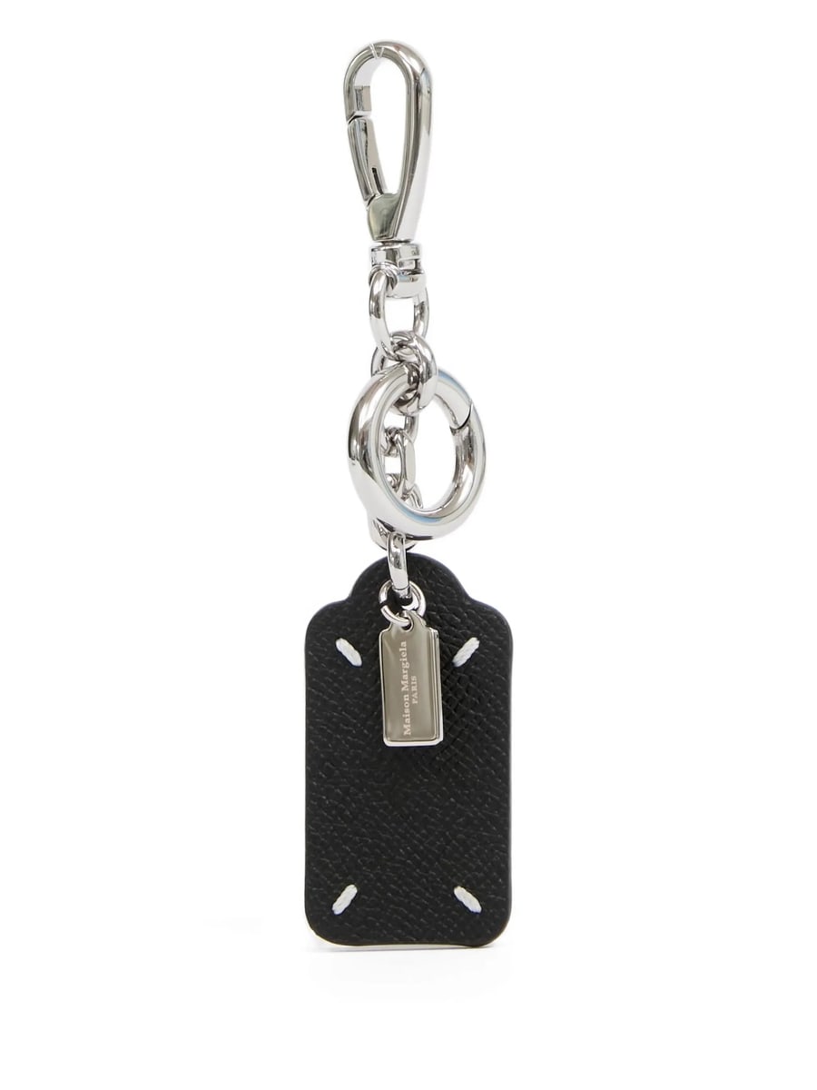 Maison Margiela Maison Margiela Logo-plaque Keyring, view 3