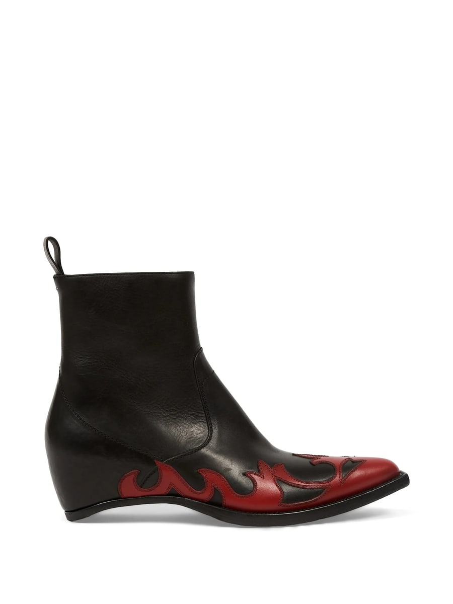 Maison Margiela Maison Margiela Heel-Less Western Flames Boots