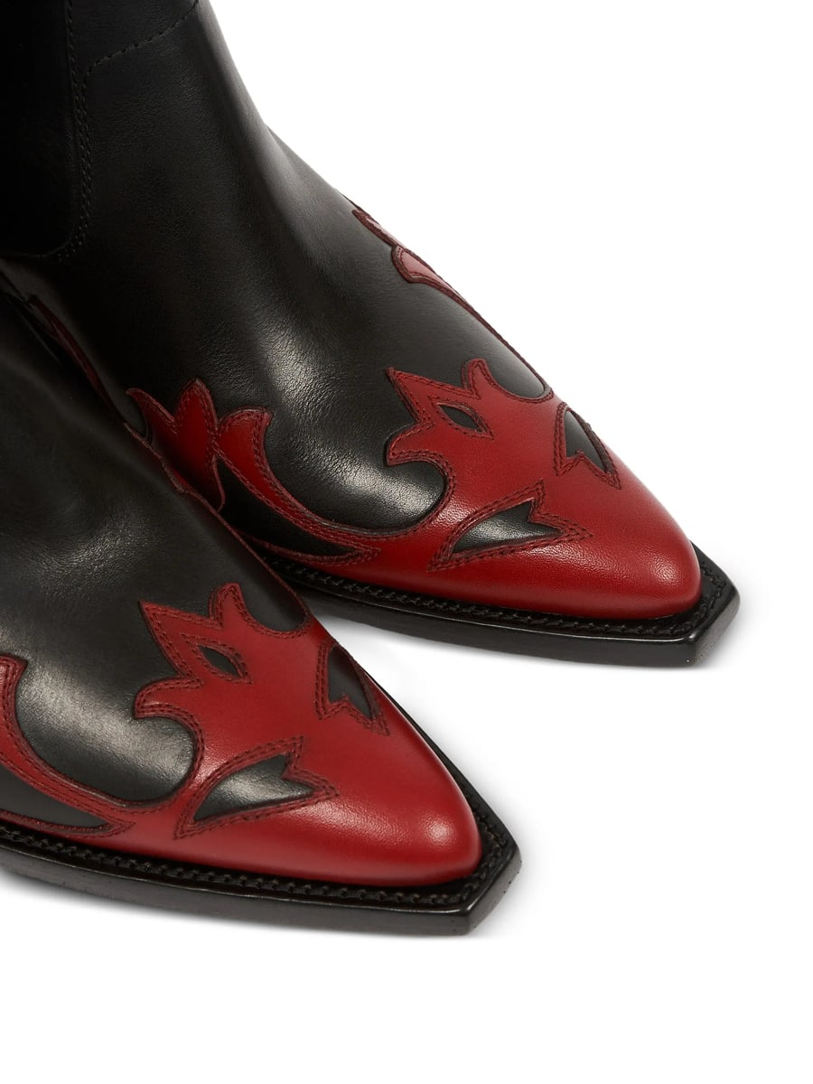 Maison Margiela Maison Margiela Heel-Less Western Flames Boots, view 6