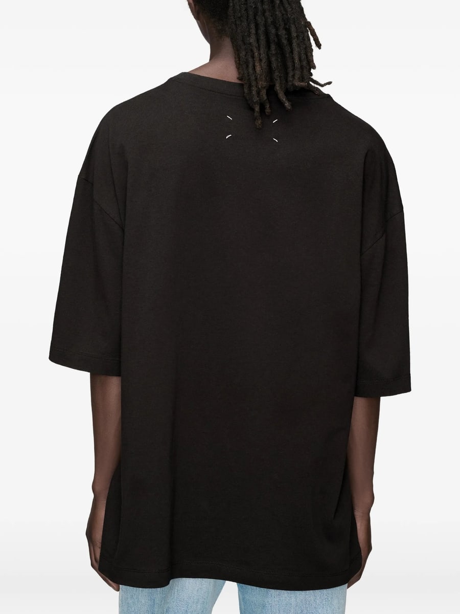 Maison Margiela Maison Margiela Logo-print Oversized T-shirt, view 4
