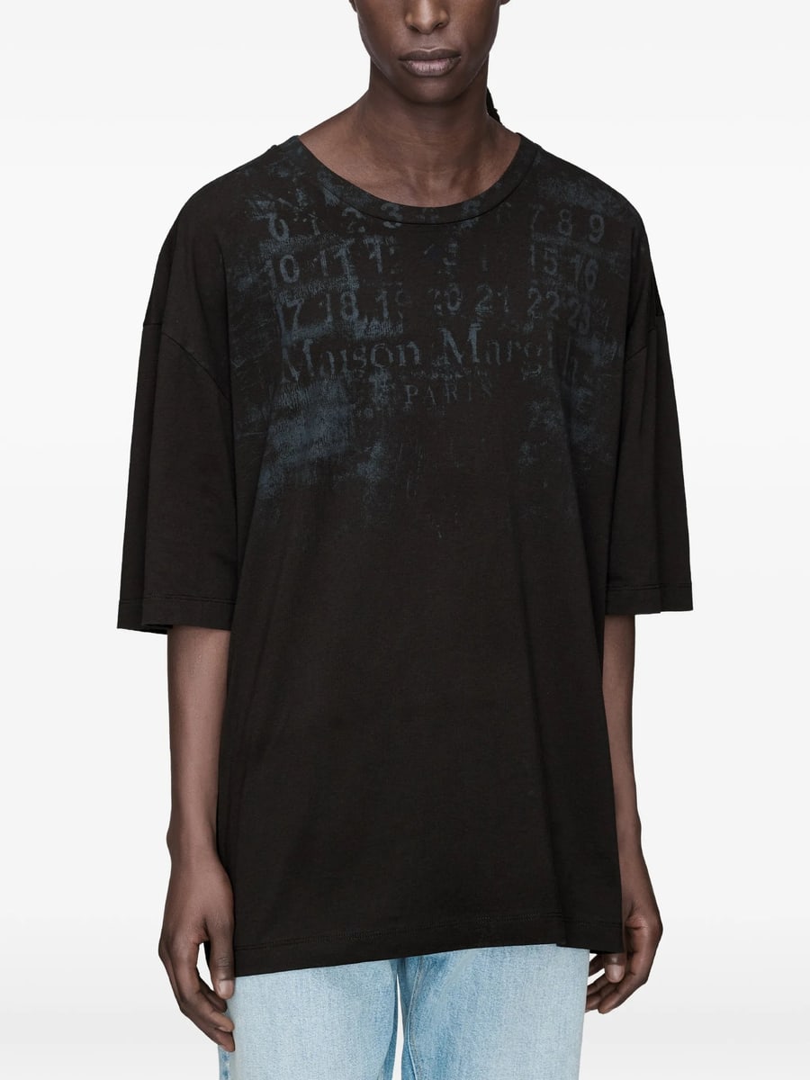 Maison Margiela Maison Margiela Logo-print Oversized T-shirt, view 6