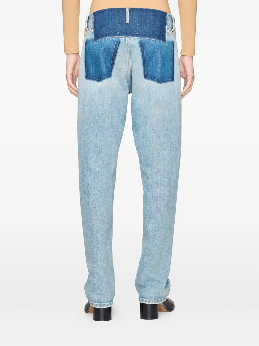 Maison Margiela Maison Margiela Patchwork Four White Stitches Jeans, view 2