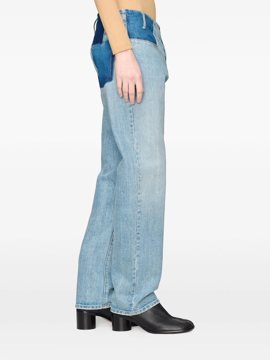 Maison Margiela Maison Margiela Patchwork Four White Stitches Jeans, view 5