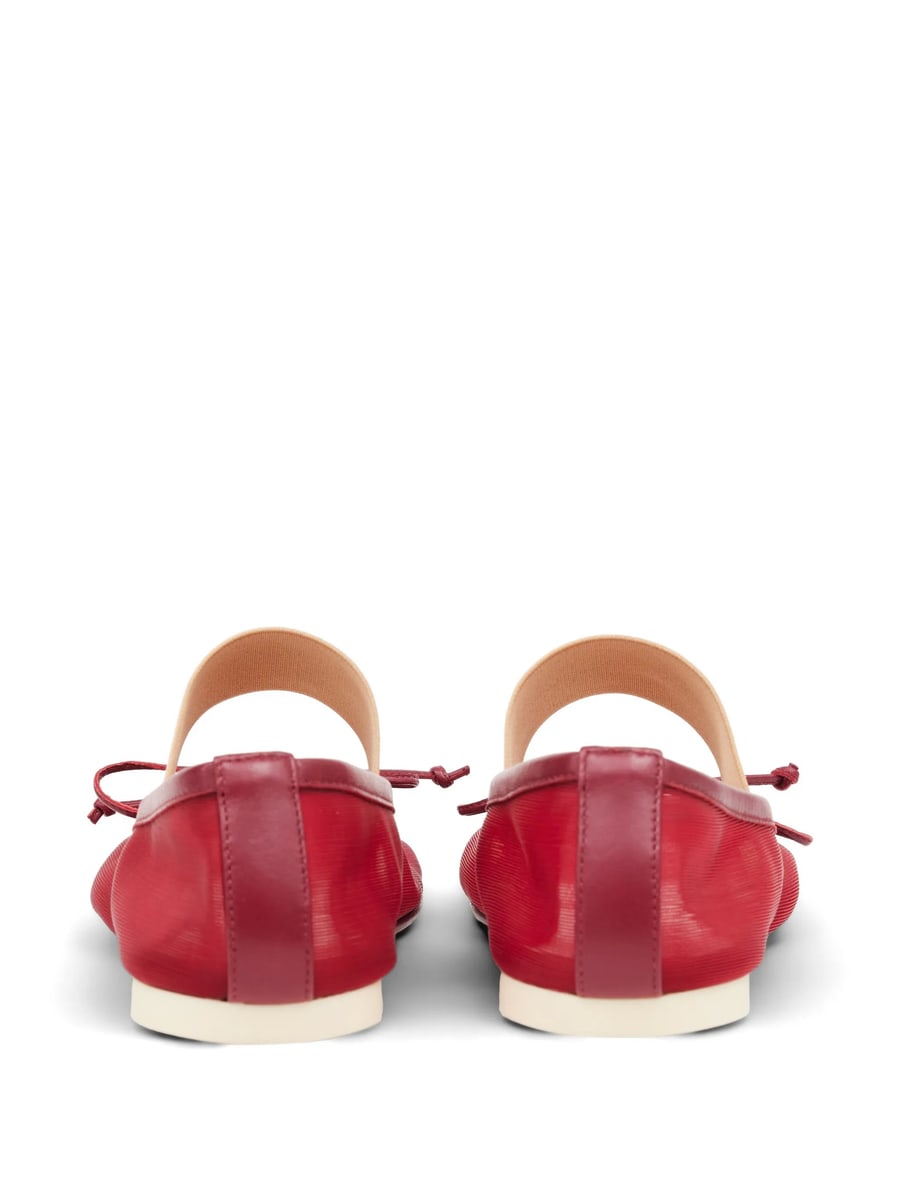 MM6 Maison Margiela Mm6 Maison Margiela Anatomic Numeric Ballerinas, view 2