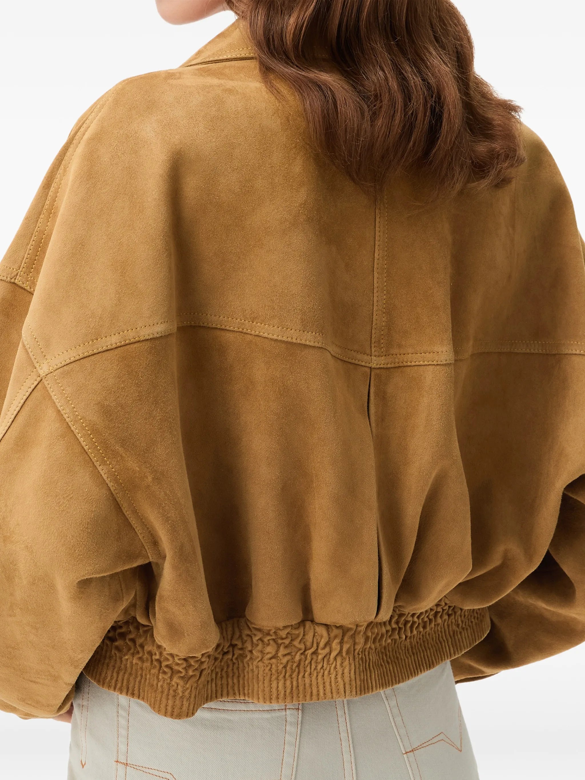 Versace Versace Suede-effect Leather Jacket, view 2