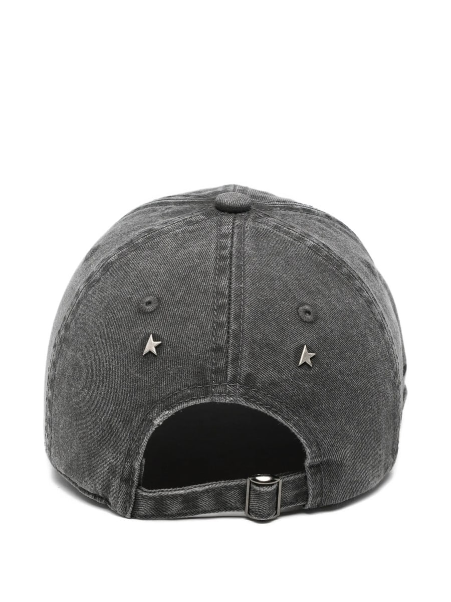 Golden Goose Golden Goose Washed-effect Baseball Cap, view 3