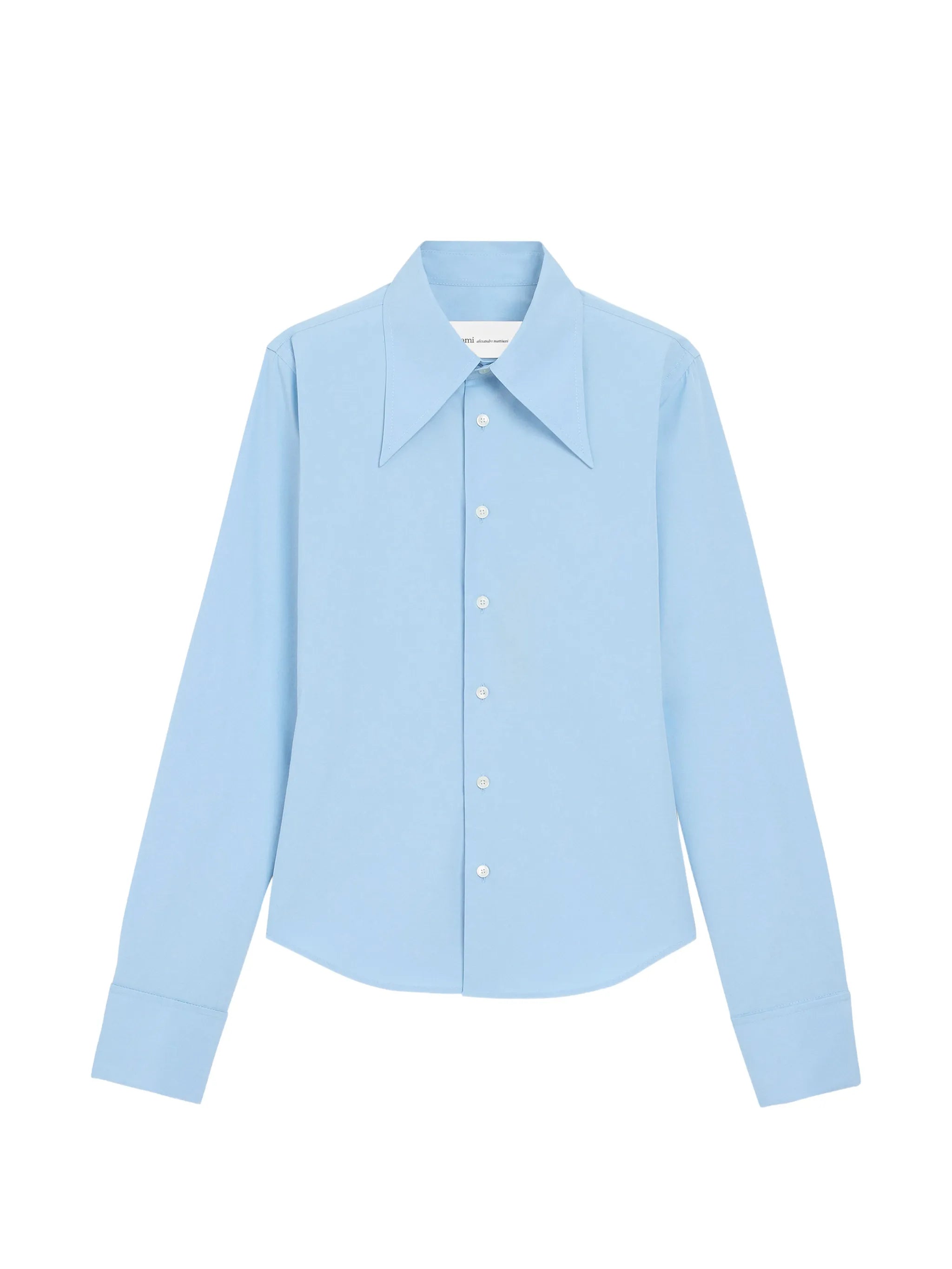AMI Paris Ami Paris Straight Point-collar Shirt
