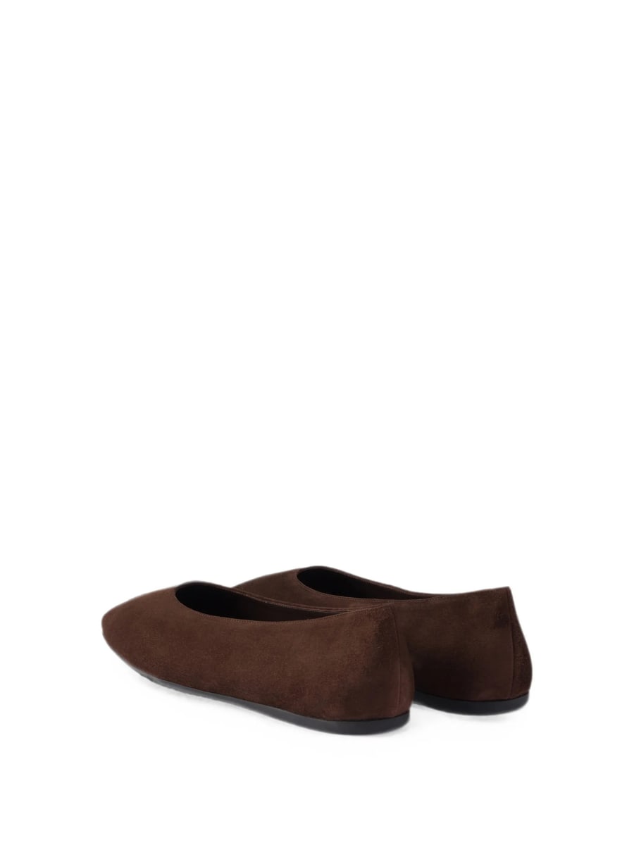 Prada Prada Suede Ballerinas, view 4