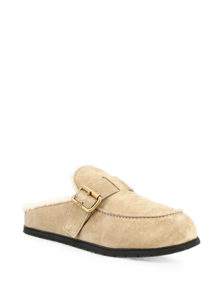 Prada Prada Suede Mules, view 2
