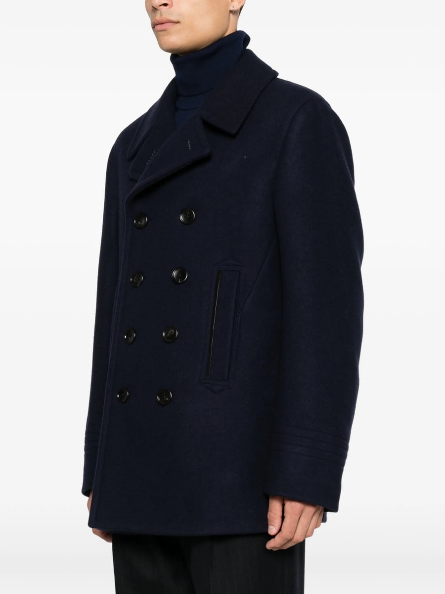 Tom Ford Tom Ford Double-breasted Peacoat, view 4