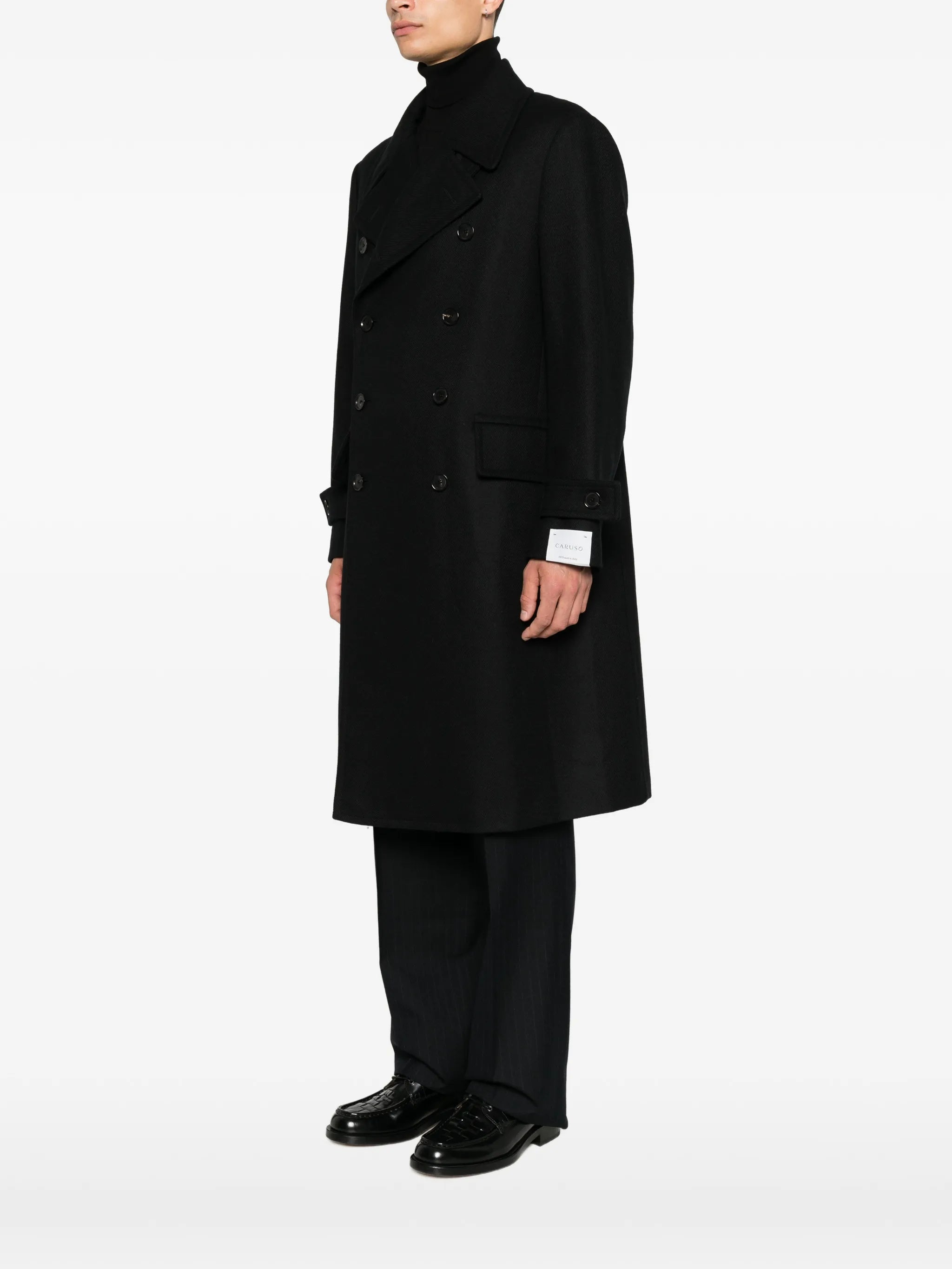 Caruso Caruso Corsaro Double-breasted Coat, view 2