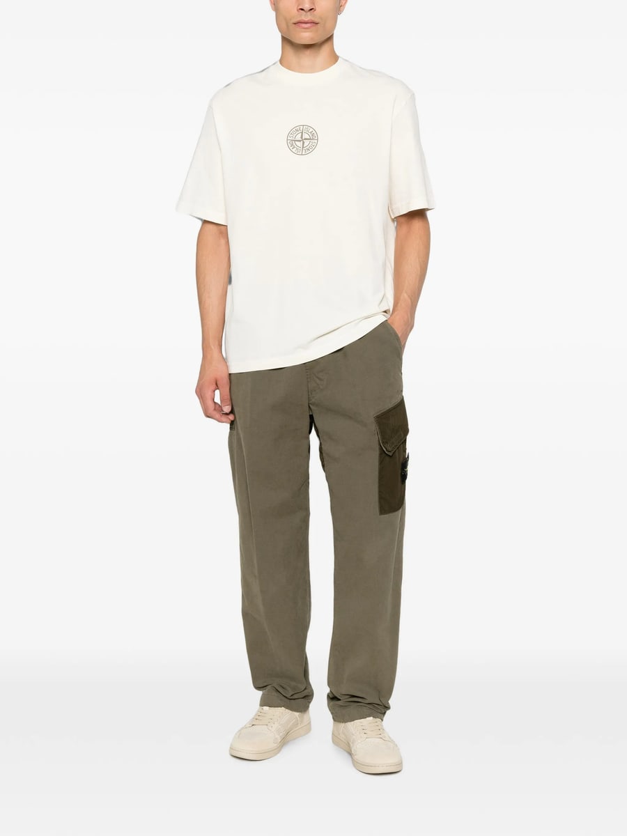 Stone Island Stone Island Logo-print Cotton T-shirt, view 2