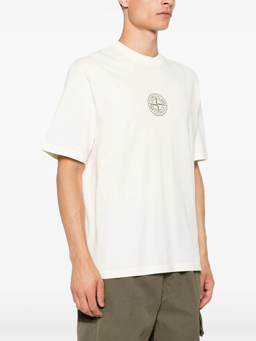 Stone Island Stone Island Logo-print Cotton T-shirt, view 5