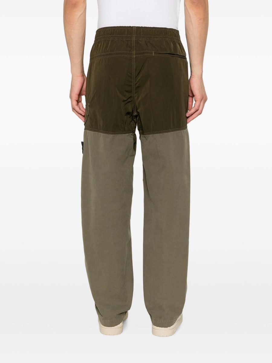 Stone Island Stone Island Logo-patch Cotton Cargo Pants, view 3
