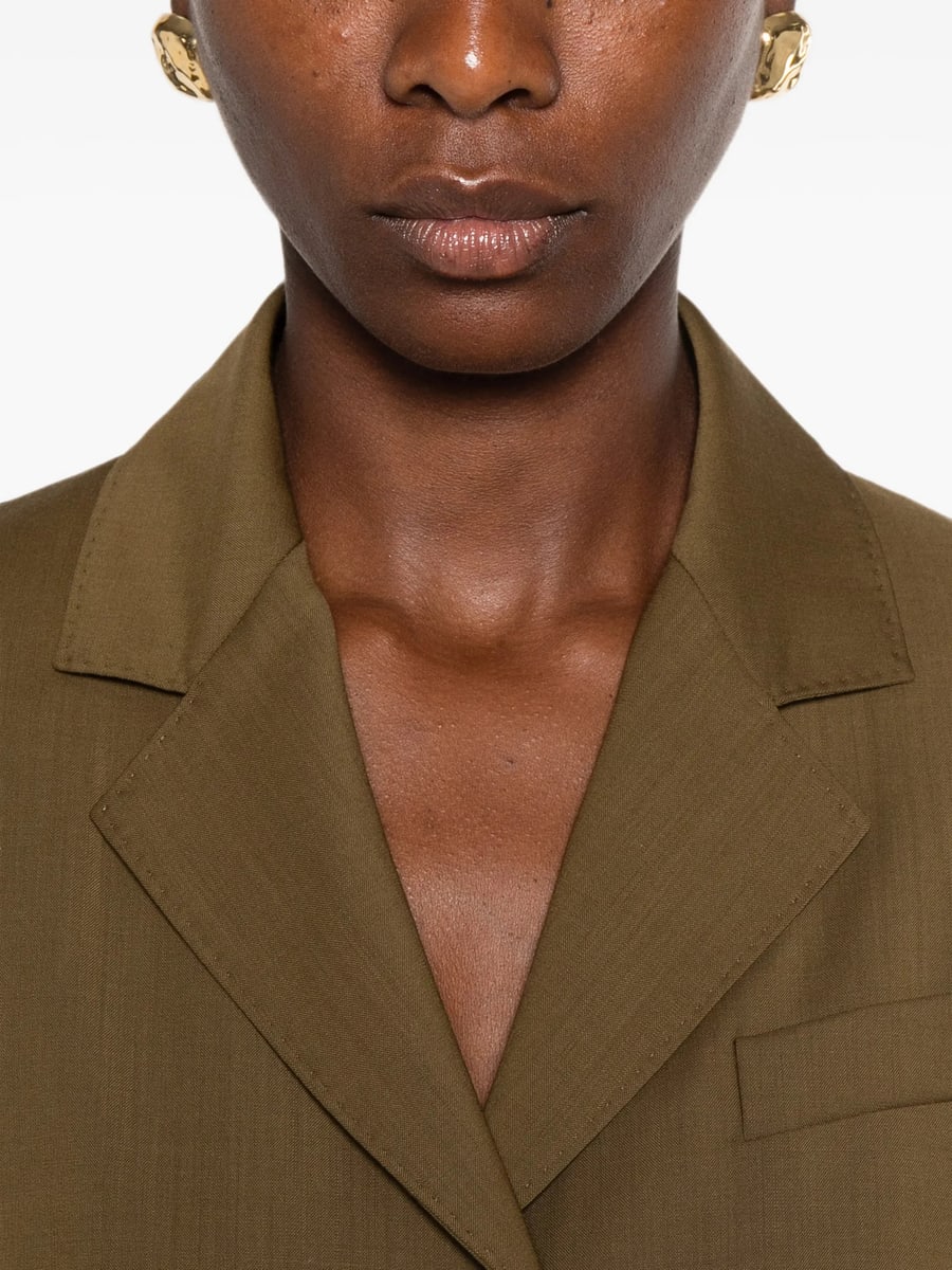 Max Mara Max Mara Mxmpatio Single-breasted Blazer, view 4