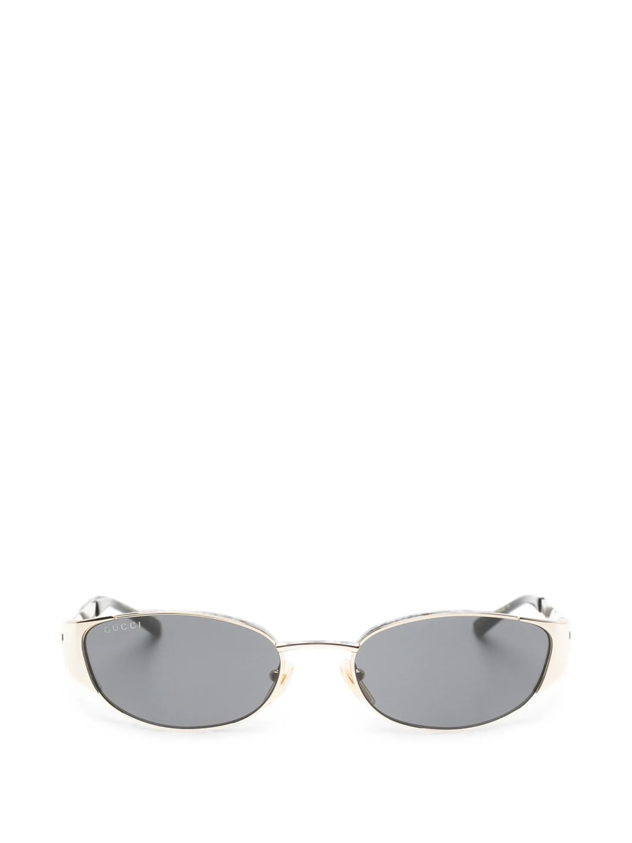 Gucci Gucci Interlocking G Oval-frame Sunglasses
