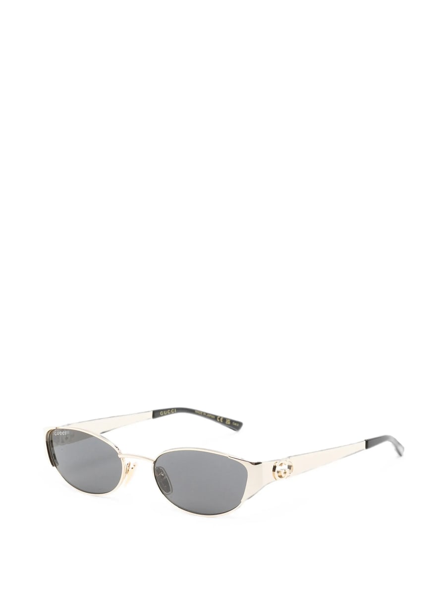 Gucci Gucci Interlocking G Oval-frame Sunglasses, view 2