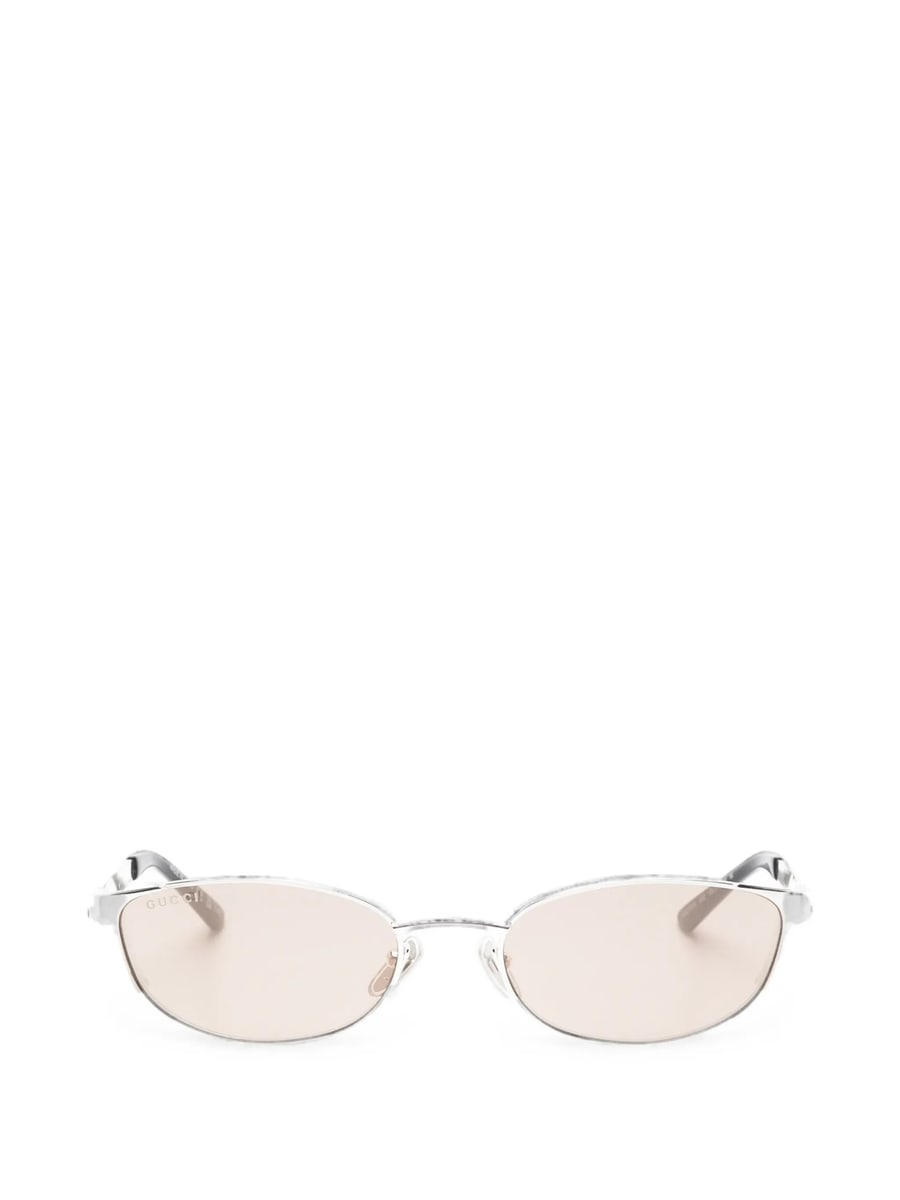 Gucci Gucci Interlocking G Oval-frame Sunglasses