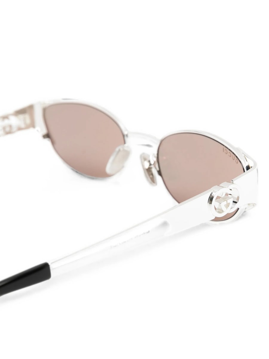 Gucci Gucci Interlocking G Oval-frame Sunglasses, view 2