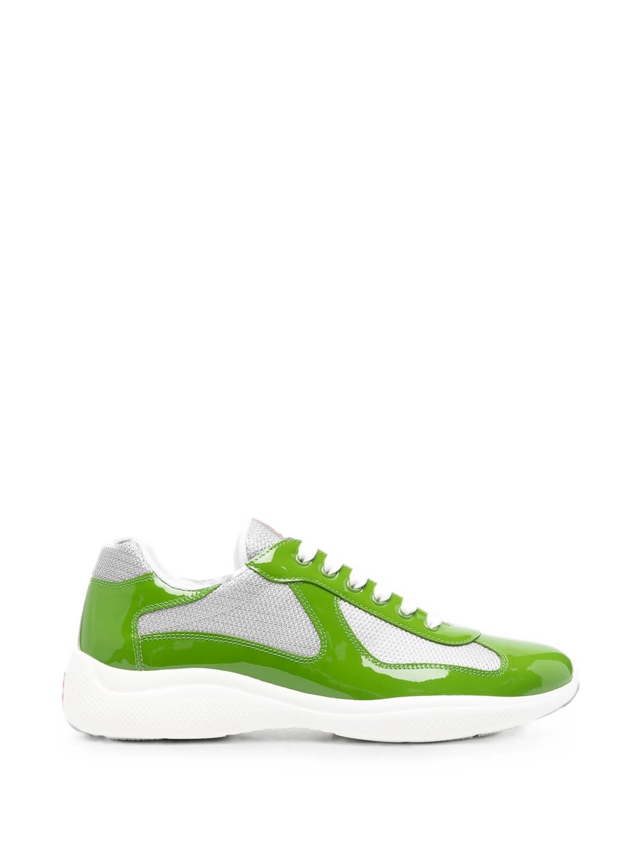 Prada Prada Patent-leather Sneakers