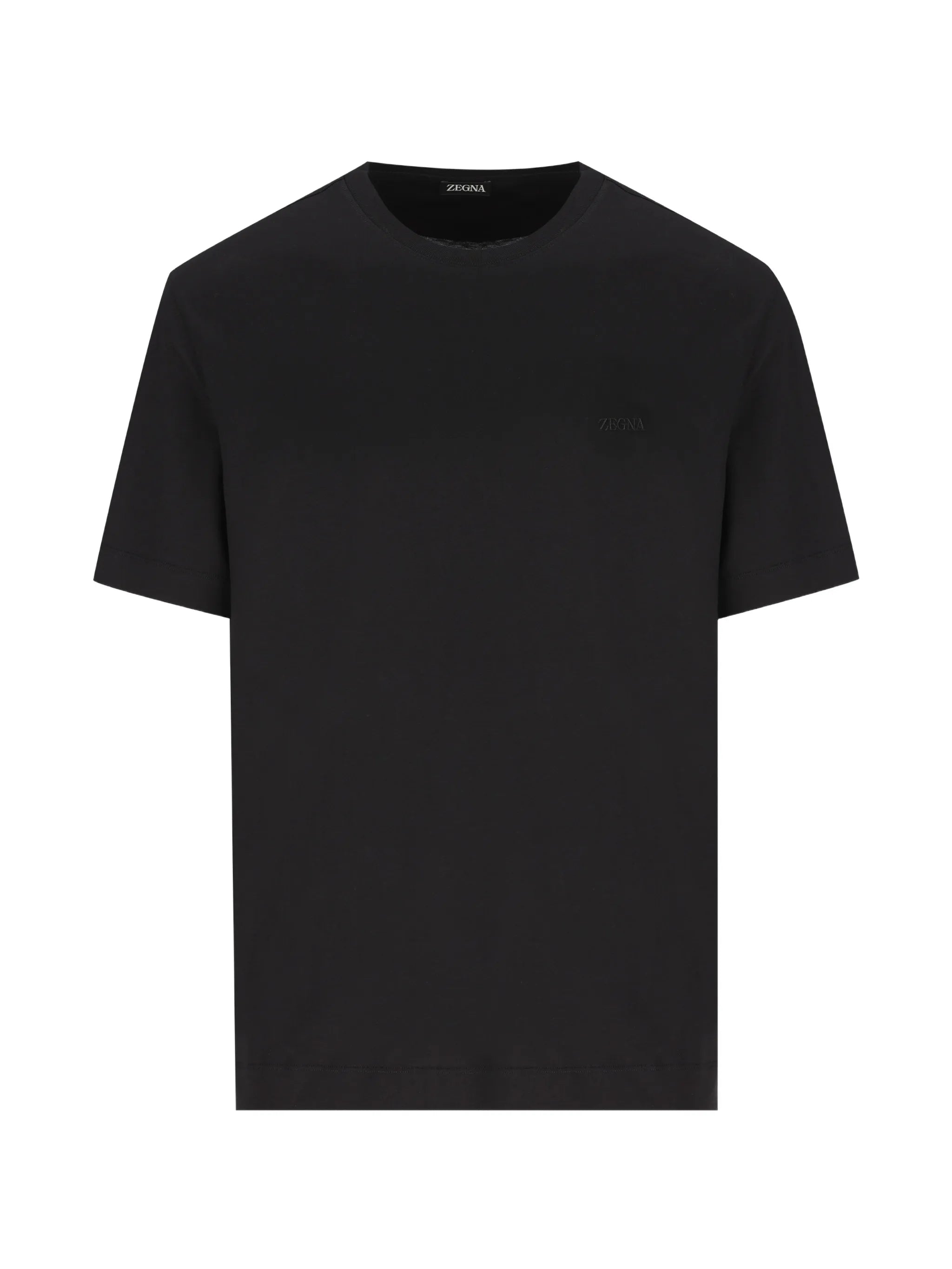 Zegna Zegna Logo-embroidered T-shirt