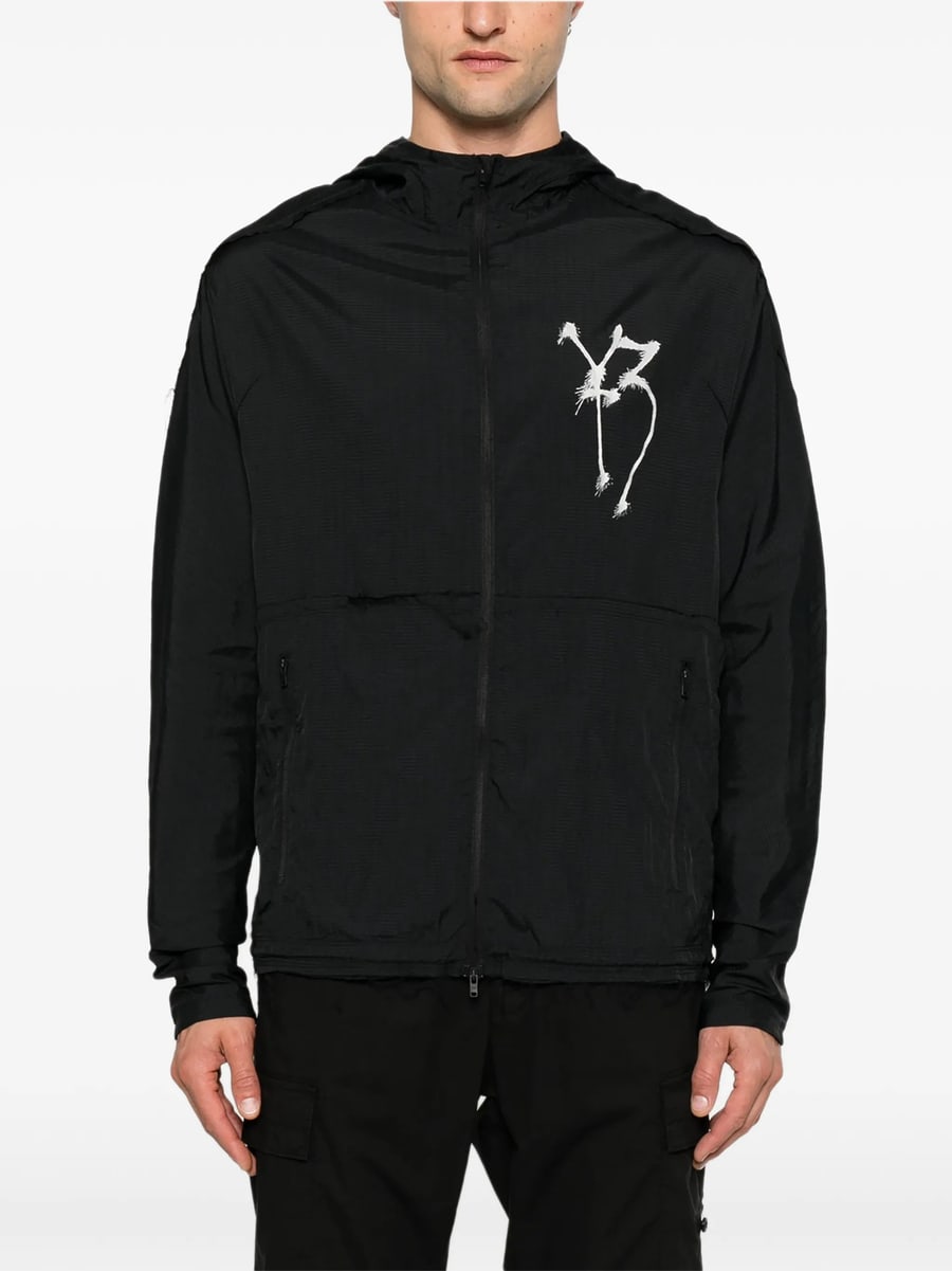 Y-3 Y-3 Graphic-print Hooded Jacket, view 5
