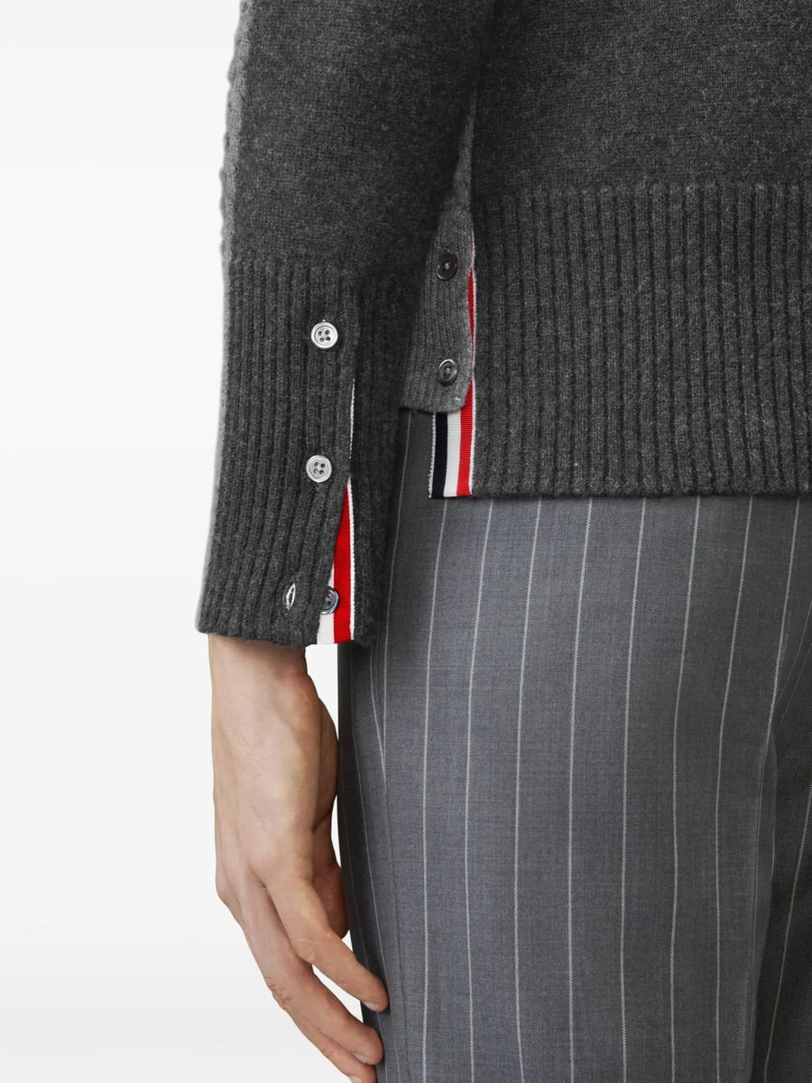 Thom Browne Thom Browne 4-Bar Polo Shirt, view 2