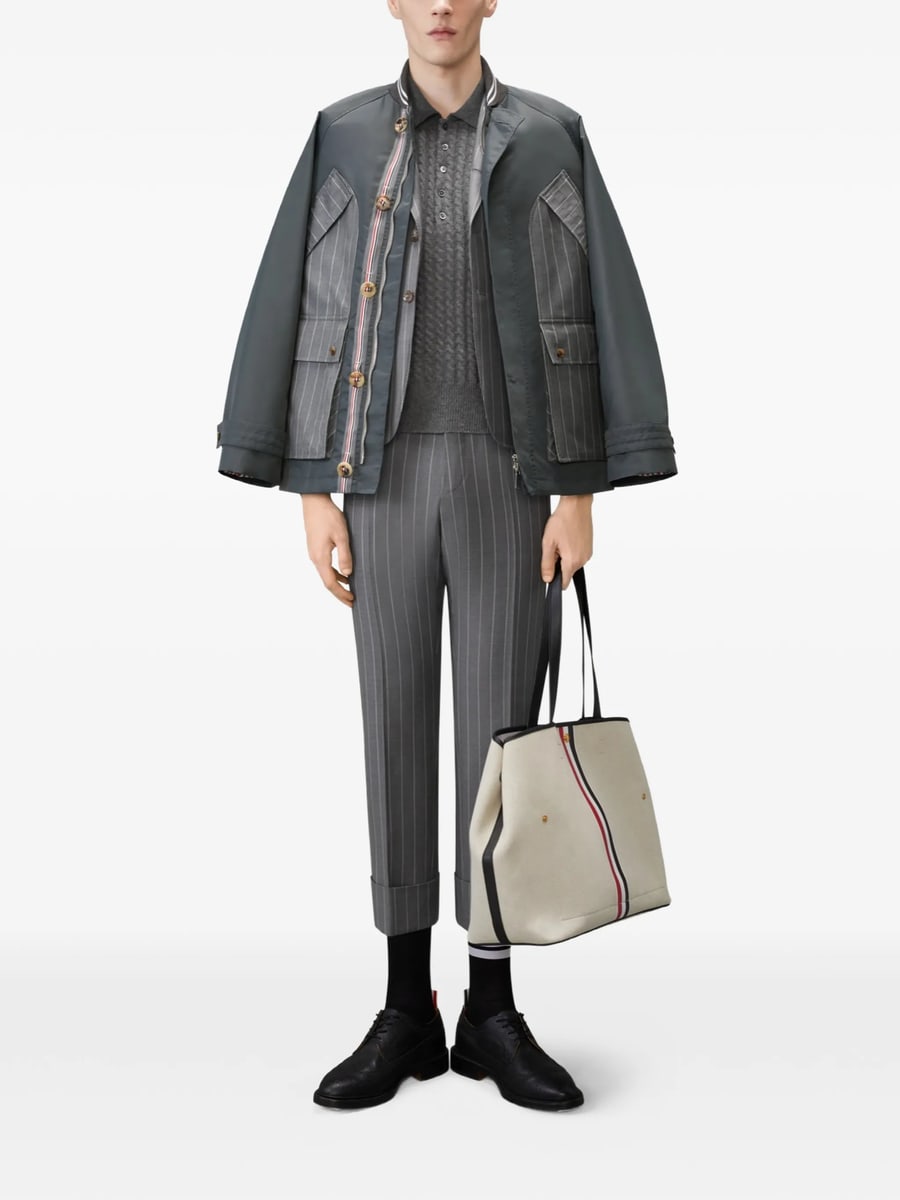 Thom Browne Thom Browne 4-Bar Polo Shirt, view 3