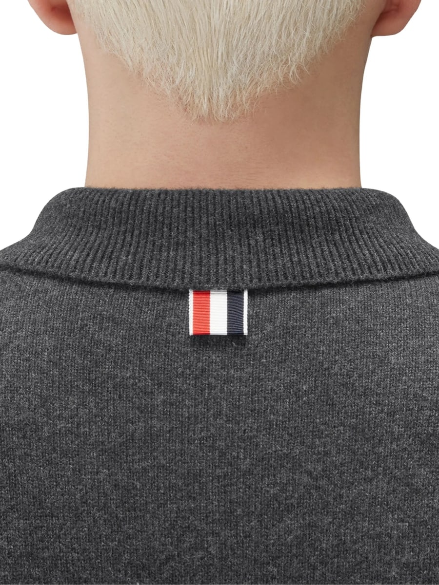 Thom Browne Thom Browne 4-Bar Polo Shirt, view 6
