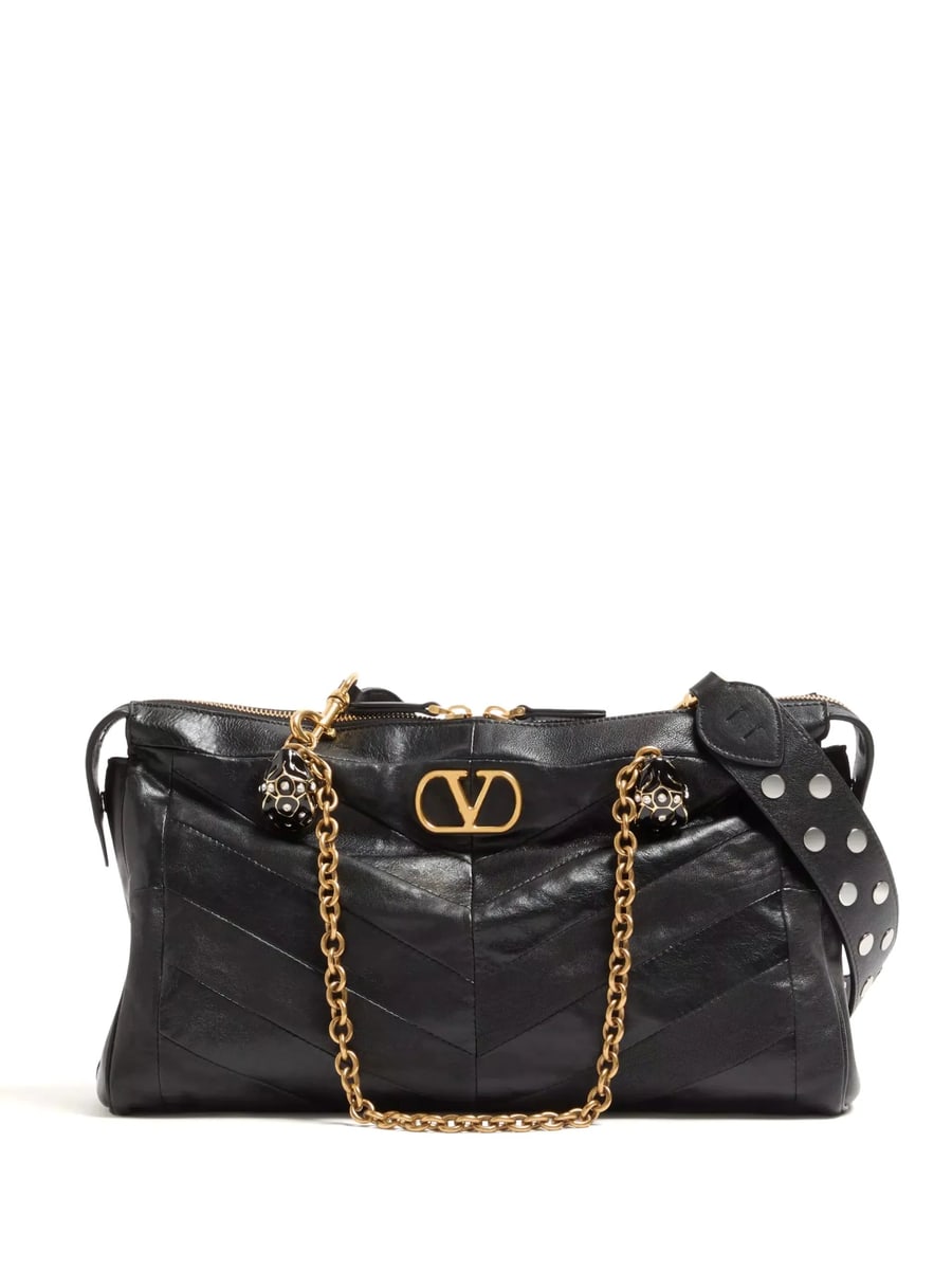Valentino Garavani Valentino Garavani VLogo Signature Shoulder Bag, view 2
