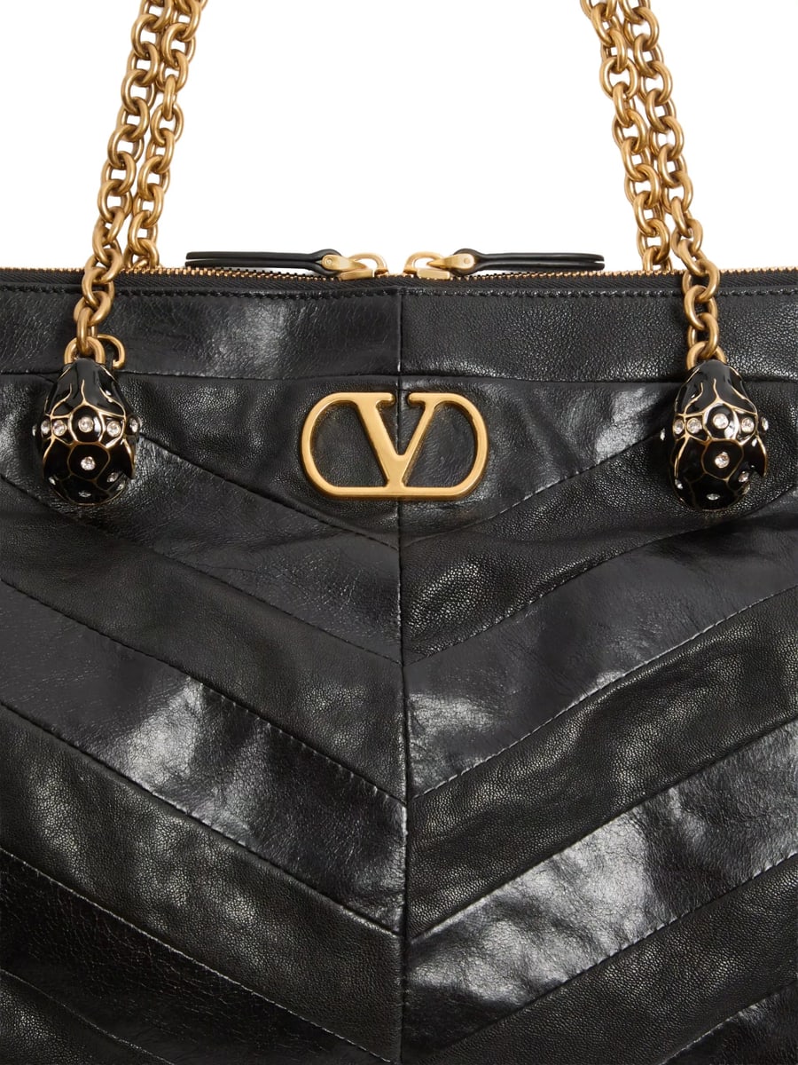 Valentino Garavani Valentino Garavani VLogo Signature Shoulder Bag, view 4