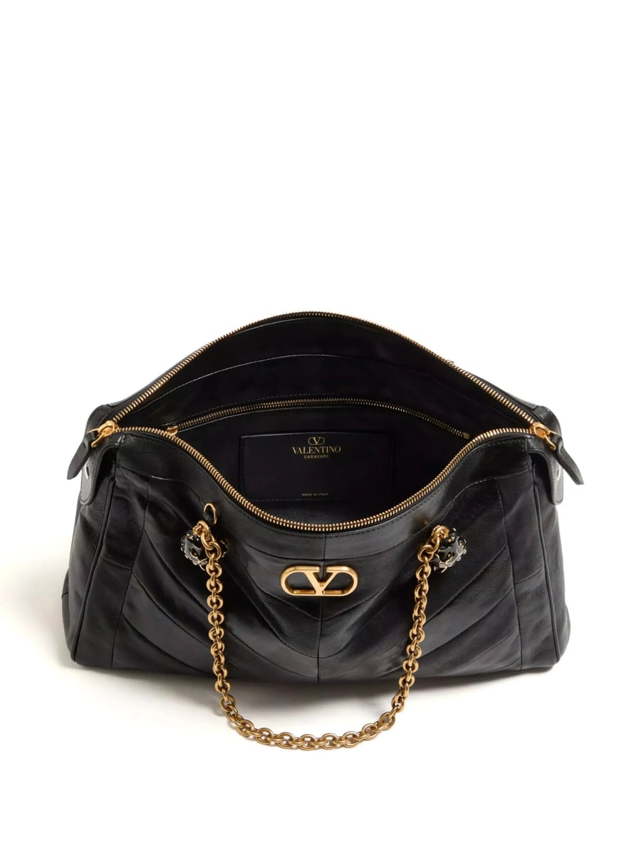 Valentino Garavani Valentino Garavani VLogo Signature Shoulder Bag, view 5