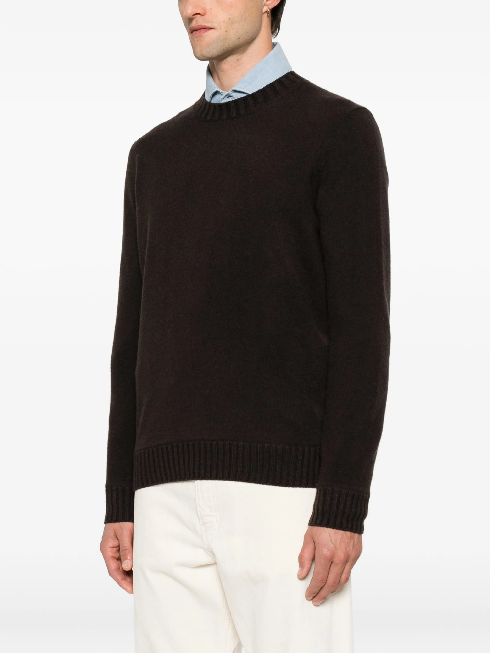 Magazzino Ricambi Magazzino Ricambi Ribbed-trim Sweater, view 2