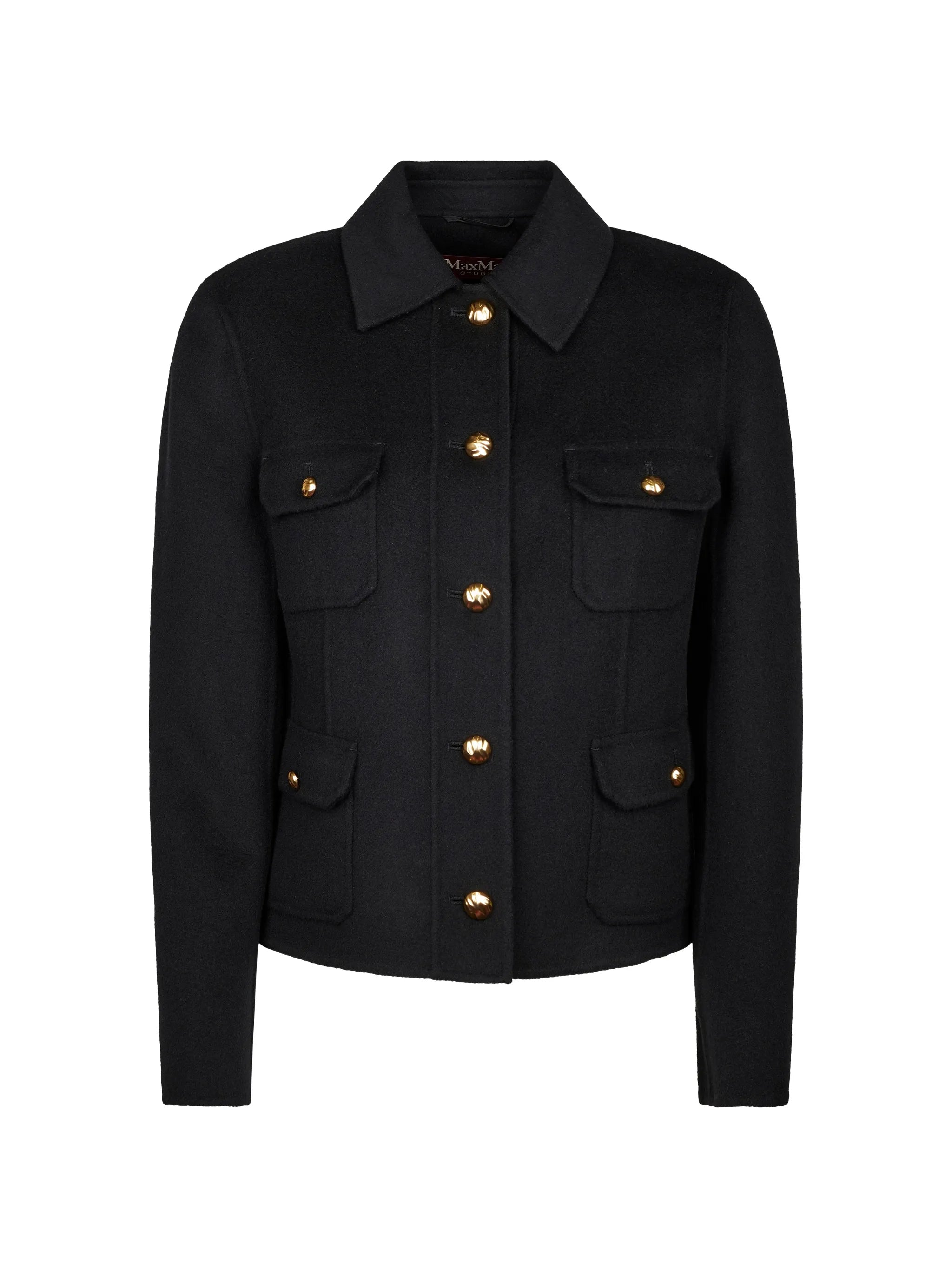 Max Mara Studio Max Mara Studio Button-up Pocket-detail Jacket