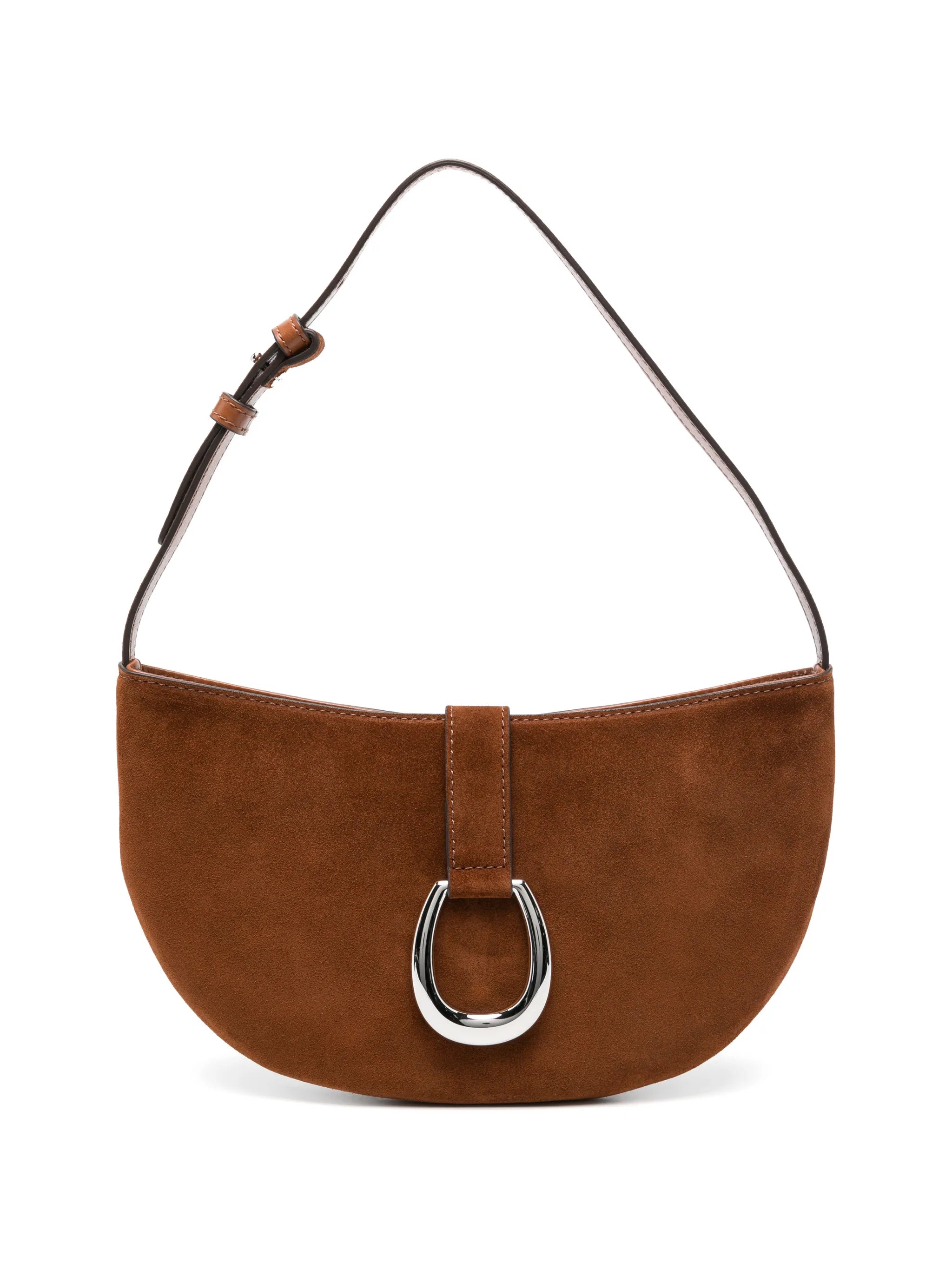 Staud Staud Harlow Horseshoe-buckle Shoulder Bag