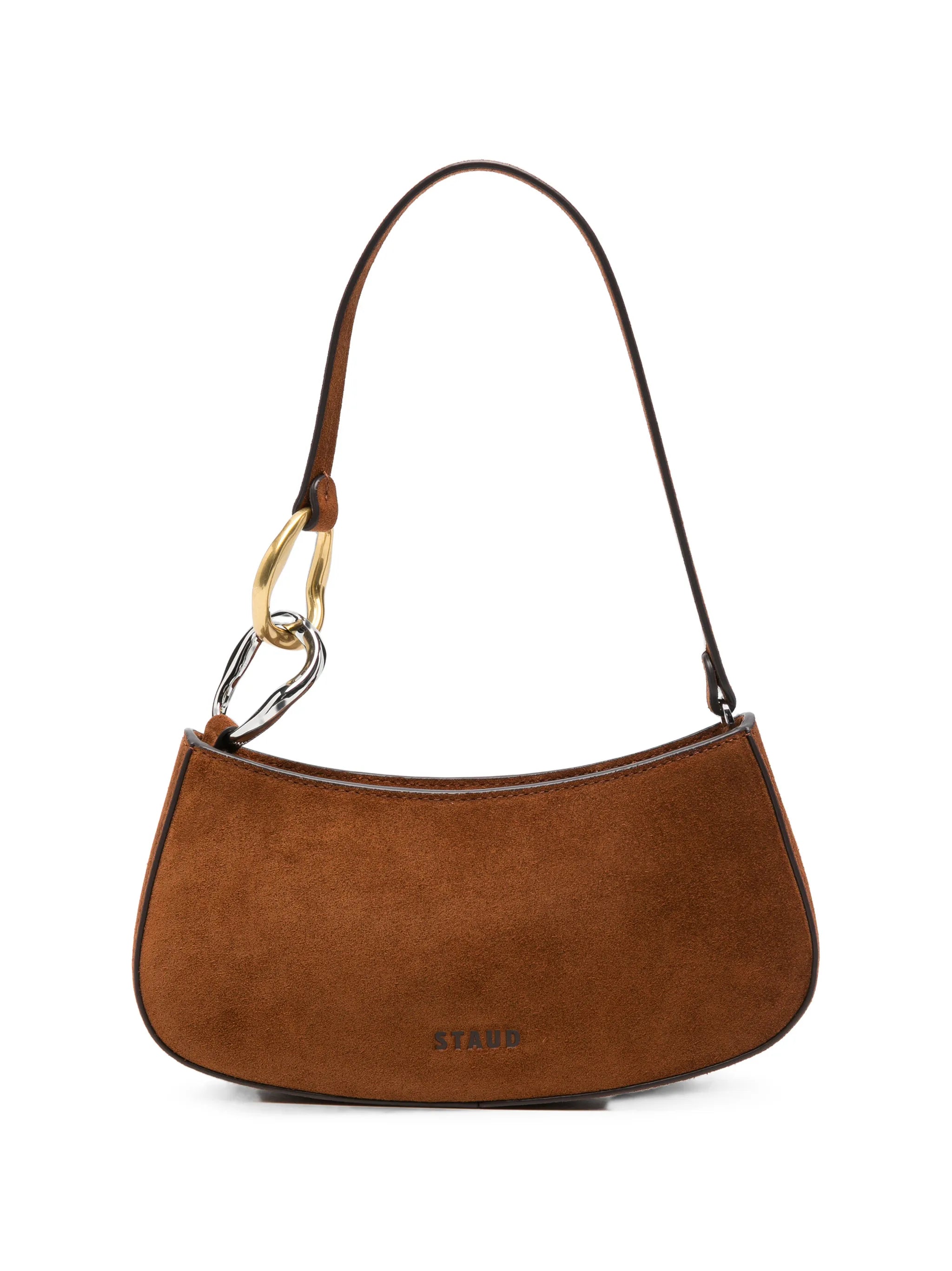 Staud Staud Ollie Suede Shoulder Bag