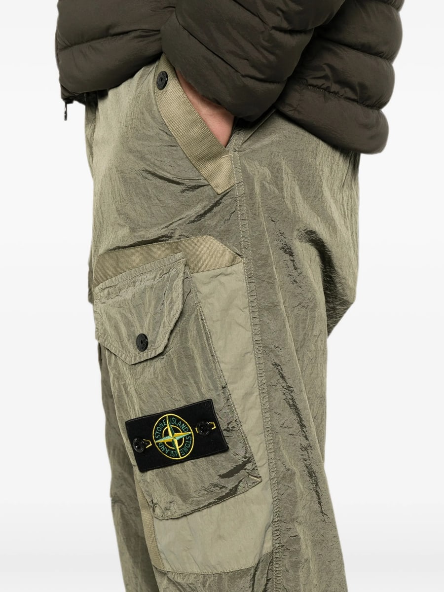Stone Island Stone Island Logo-patch Cargo Pants, view 2