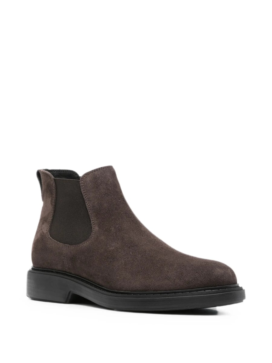 Hogan Hogan Suede Chelsea Boots, view 3