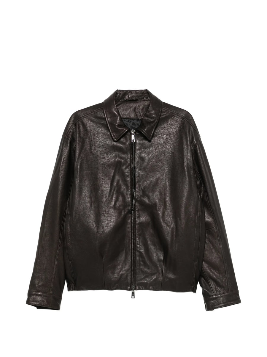 Giorgio Brato Giorgio Brato Grained-leather Jacket