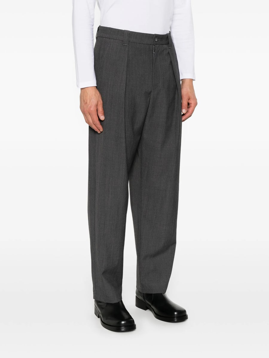 A.P.C. A.p.c. Pleated Straight-leg Trousers, view 4