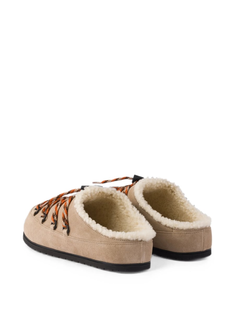 Prada Prada Suede Mules, view 3