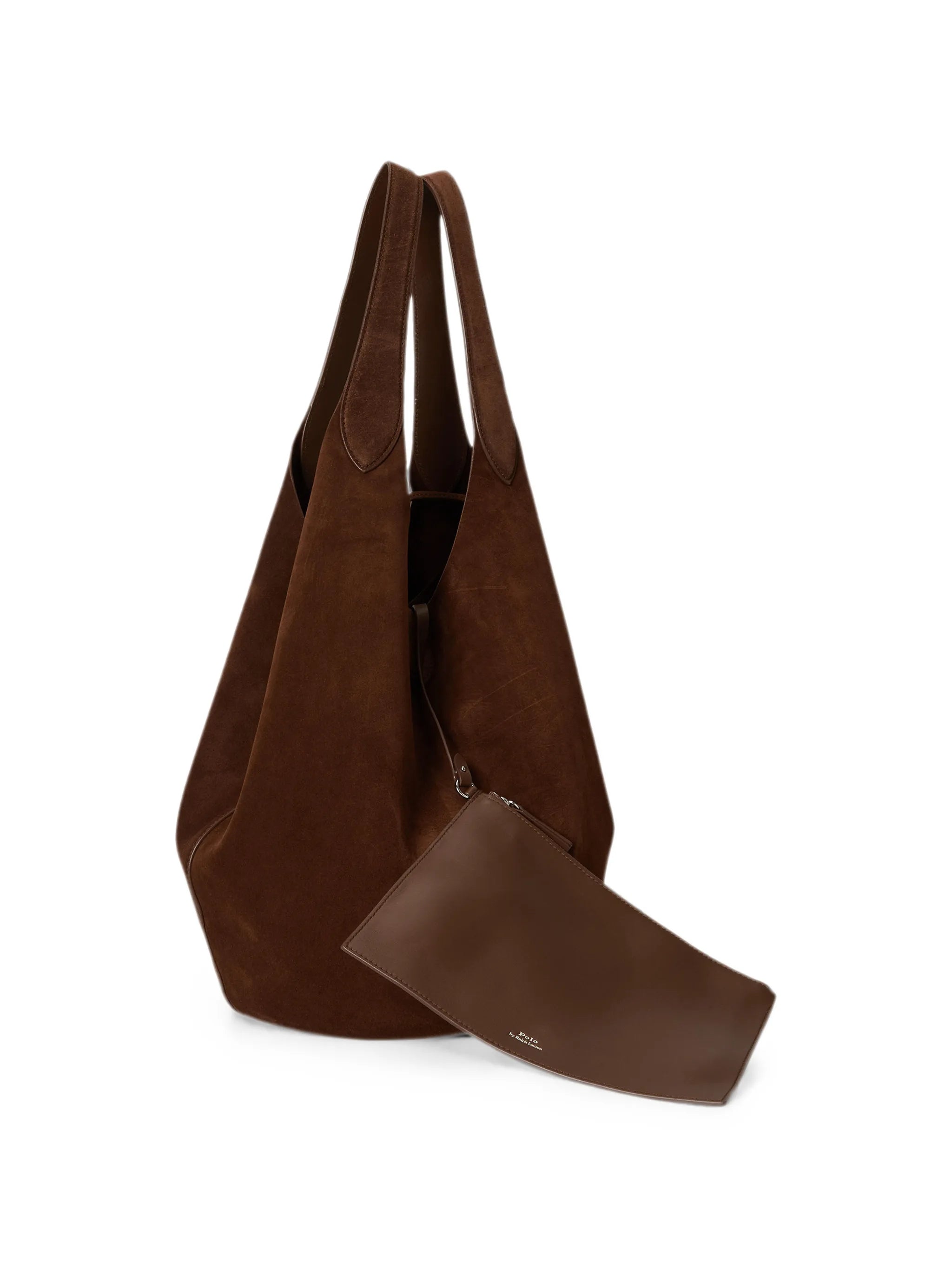 Ralph Lauren Ralph Lauren Polo Play Calf Suede Tote Bag, view 2