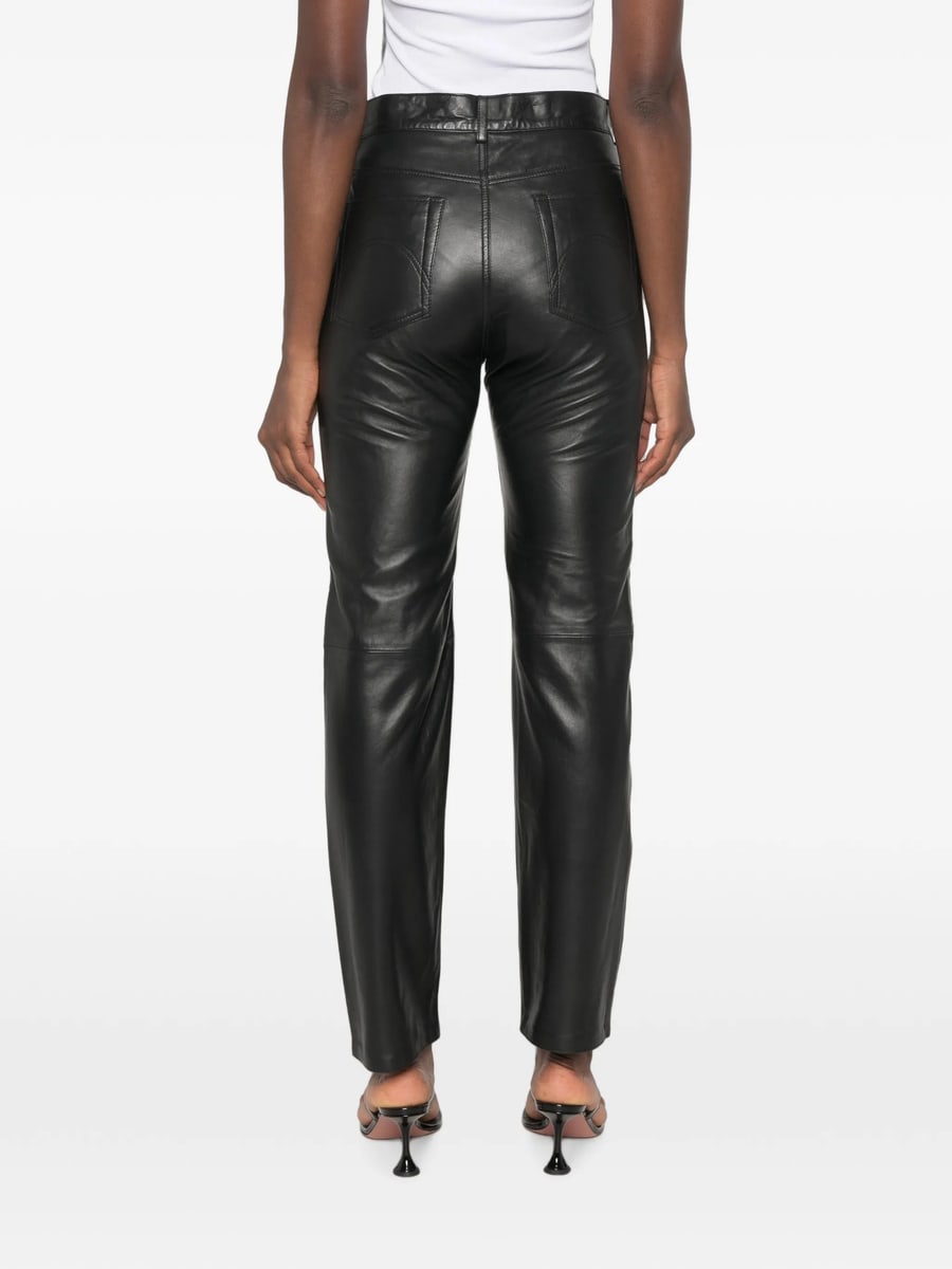 Blazé Milano Blazé Milano Leather Trousers, view 3