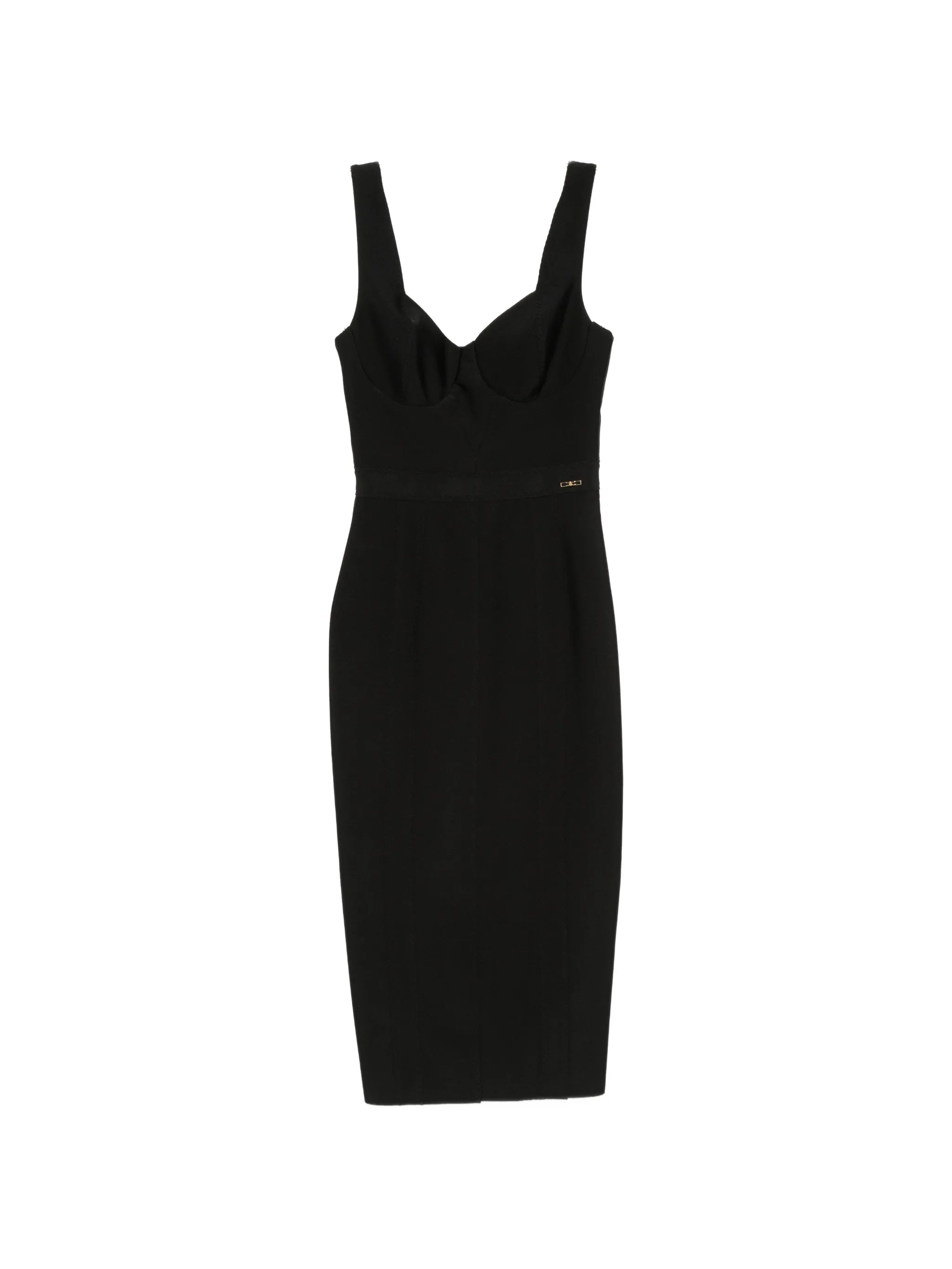 Elisabetta Franchi Elisabetta Franchi Sweetheart-neck Midi Dress